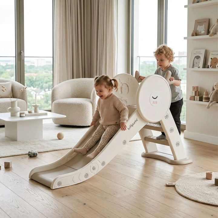 KIDS' INDOOR & GARDEN SLIDE: STURDY, FOLDABLE, AND SAFE PLAYSET