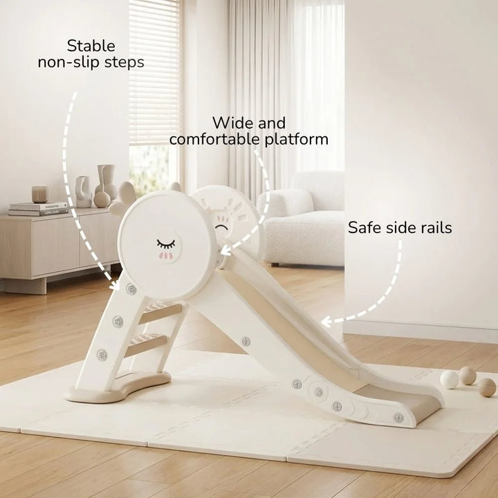 KIDS' INDOOR & GARDEN SLIDE: STURDY, FOLDABLE, AND SAFE PLAYSET