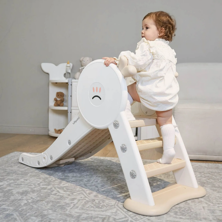 KIDS' INDOOR & GARDEN SLIDE: STURDY, FOLDABLE, AND SAFE PLAYSET