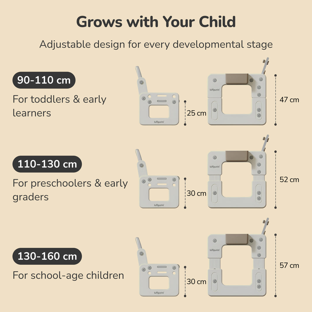 4-IN-1 KIDS' TABLE & CHAIR SET: CONVERTIBLE DESK, ART EASEL, AND BUILDING BLOCK BOARD