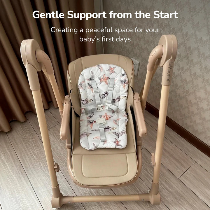 3-IN-1 BABY HIGH CHAIR: RECLINER, BOUNCER, AND ADJUSTABLE FEEDING CHAIR