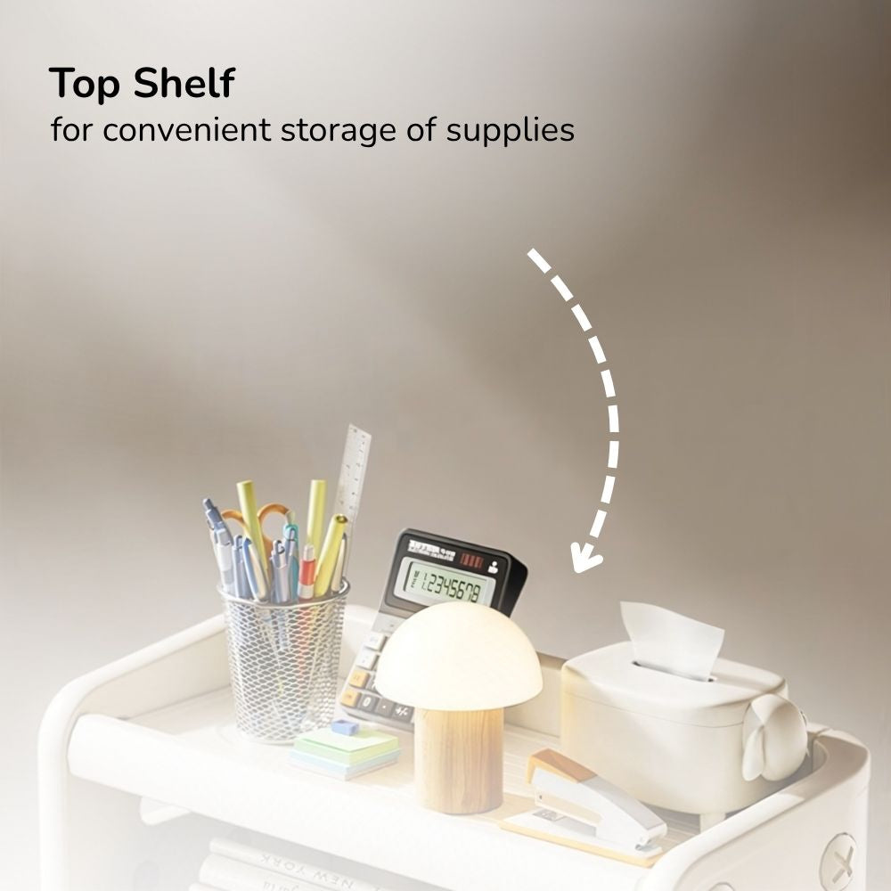 CHILDREN'S BOOK & TOY ORGANIZER – LARGE STORAGE RACK – KIDS BOOKSHELF & UNIT