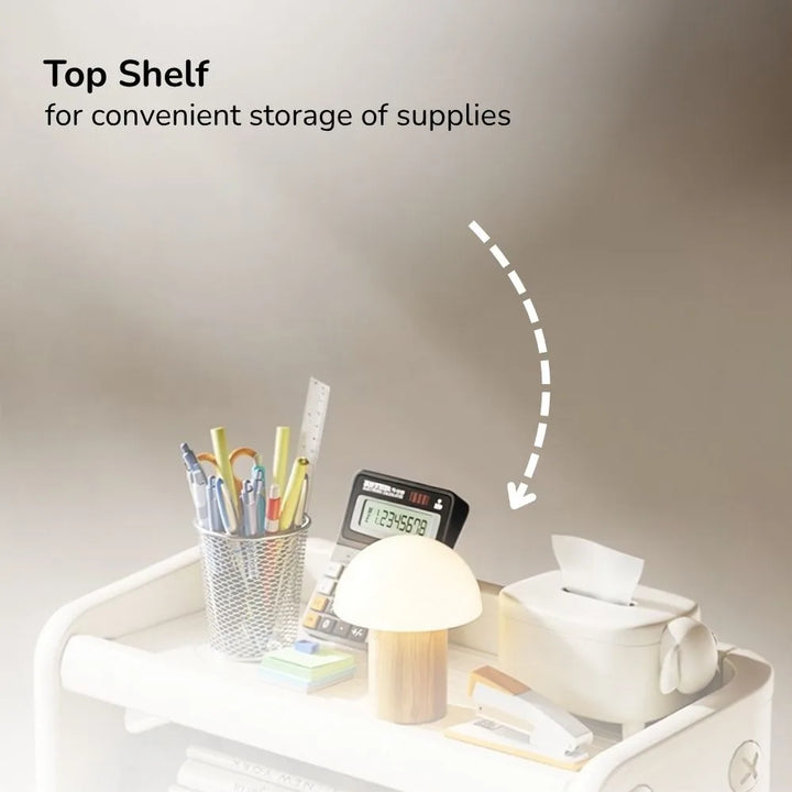 CHILDREN'S BOOK & TOY ORGANIZER – LARGE STORAGE RACK – KIDS BOOKSHELF & UNIT