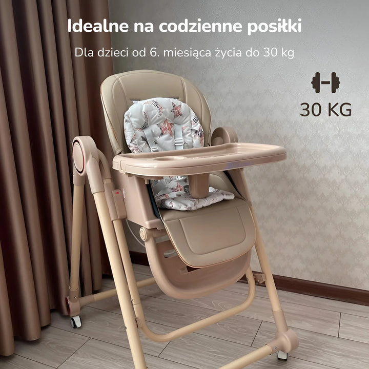3-IN-1 BABY HIGH CHAIR: RECLINER, BOUNCER, AND ADJUSTABLE FEEDING CHAIR