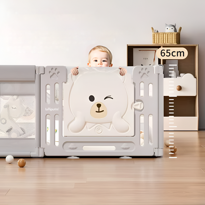 BABY PLAYPEN 120X180 – SAFE ACTIVITY CENTER & PLAY AREA WITH DOOR