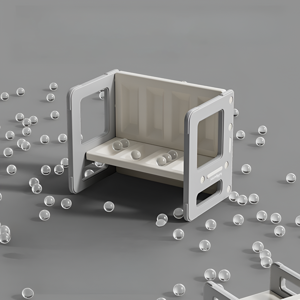5-IN-1 CHILDREN'S TABLE AND CHAIR TRANSFORMER SET FOR STUDY AND CREATIVITY
