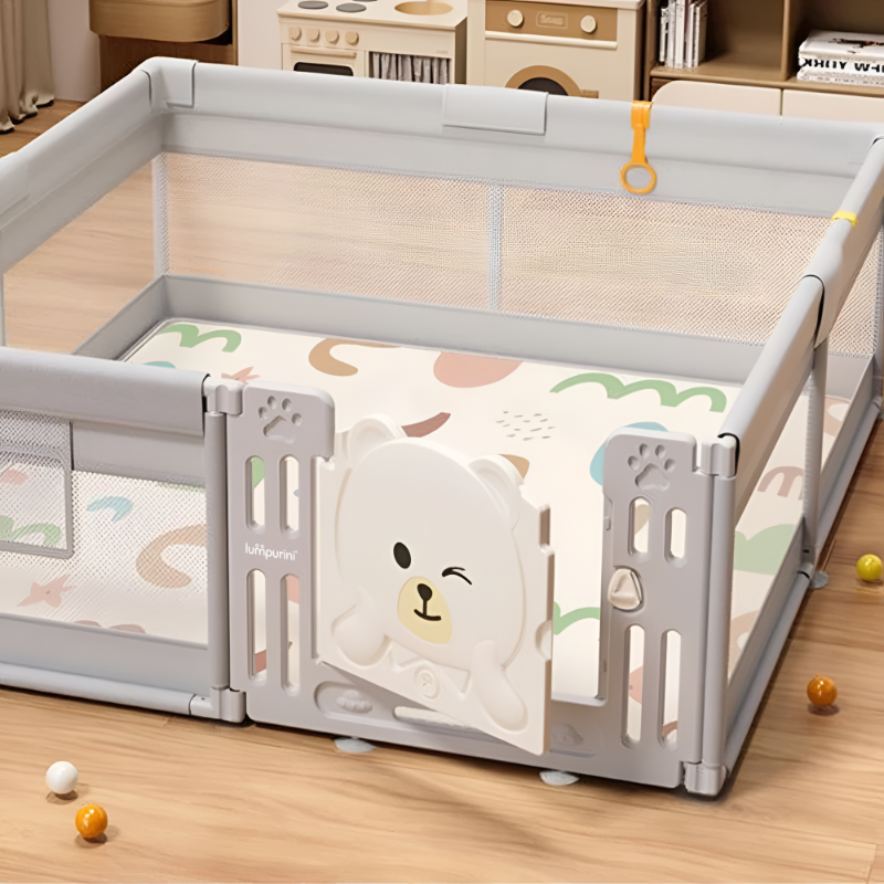 BABY PLAYPEN 150X180 – SAFE ACTIVITY CENTER & PLAY AREA WITH DOOR