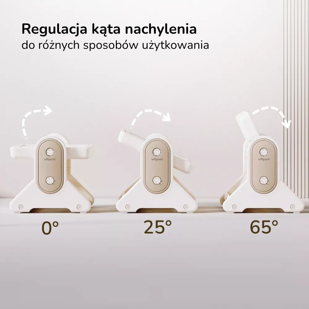 Stolik edukacyjny dla dzieci z krzesełkiem 7w1 Lumpurini Novillio – interaktywny, z tablicą i klockami