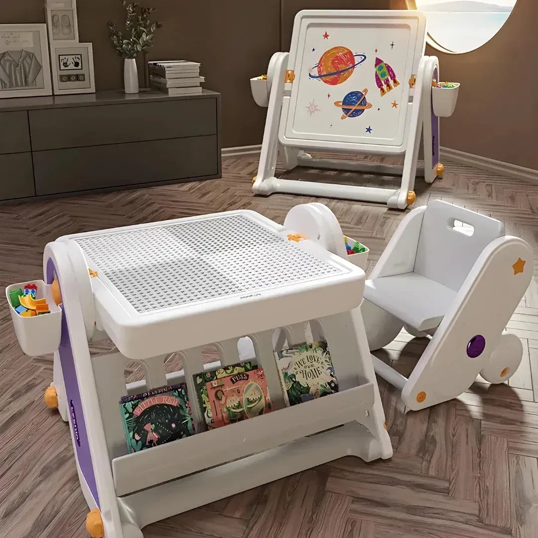 7-in-1 Kids Activity Table | Lumpurini Venera with Chair