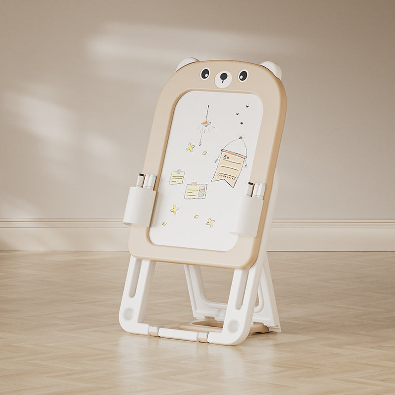 Lumpurini Bruno Kids Easel — Magnetic & Dry-Erase, Height-Adjustable Art Station
