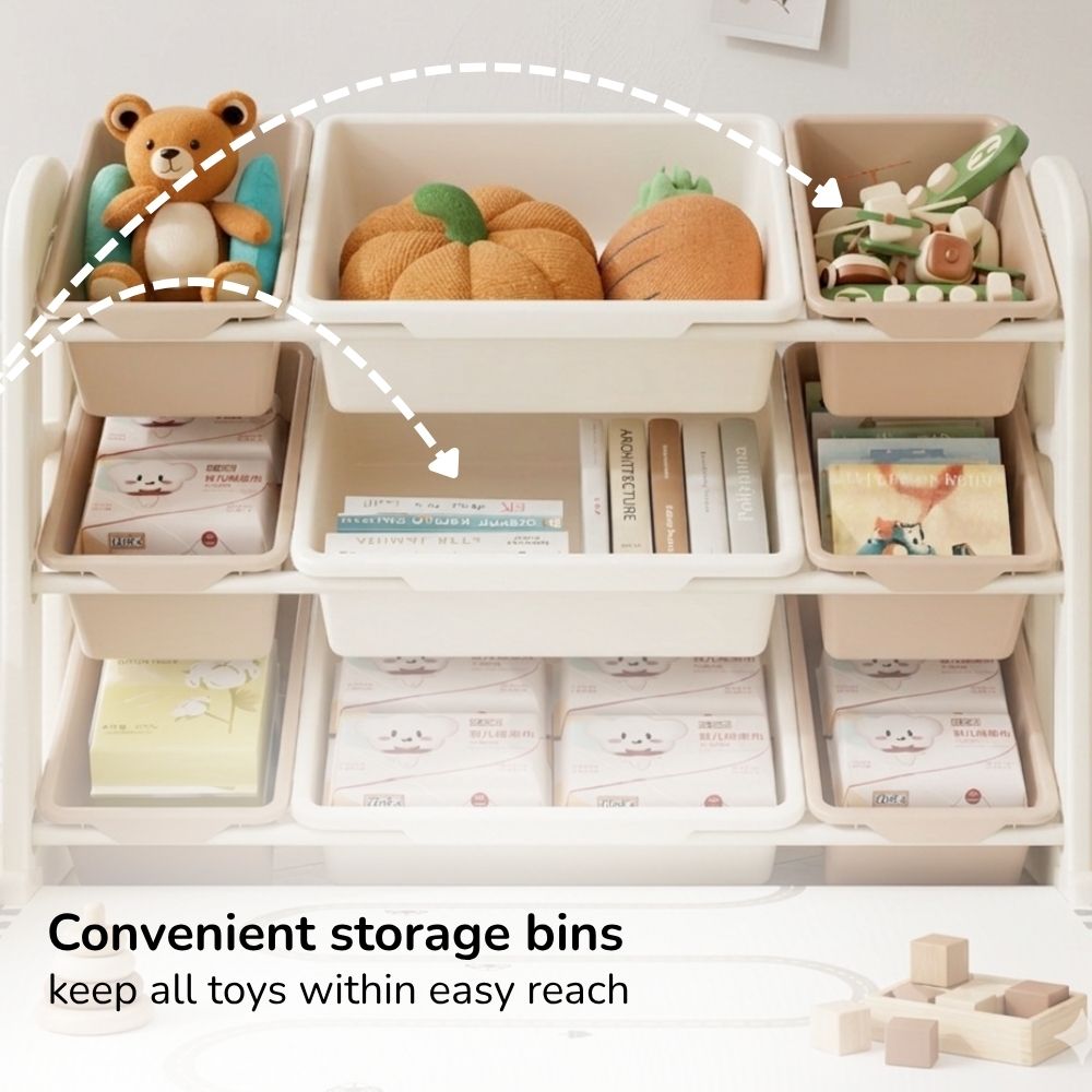 KIDS' PLAYHOUSE & ACTIVITY CENTER: INDOOR/OUTDOOR WITH STORAGE, TABLE, AND CANOPY