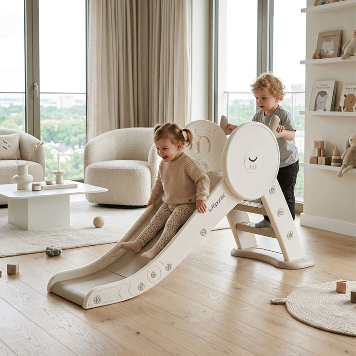 KIDS' INDOOR & GARDEN SLIDE: STURDY, FOLDABLE, AND SAFE PLAYSET