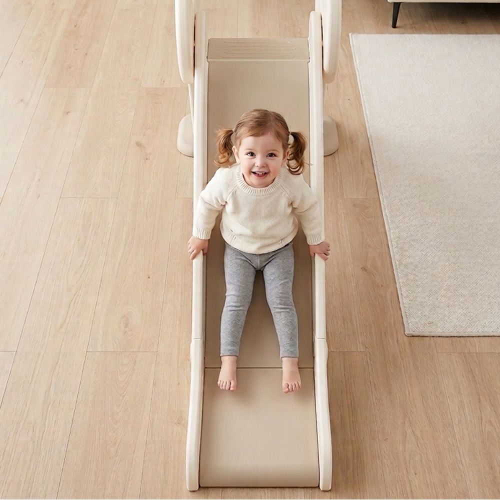 KIDS' INDOOR & GARDEN SLIDE: STURDY, FOLDABLE, AND SAFE PLAYSET