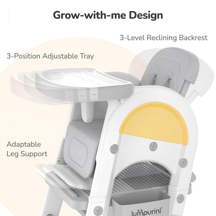 5-IN-1 CONVERTIBLE BABY HIGH CHAIR & ACTIVITY CENTER: FEEDING, LEARNING, AND CREATIVE PLAY