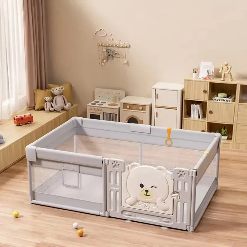 Kids Playpen with Locking Door | Lumpurini Tindario M